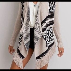 American Eagle Fringe Sweater (Med)